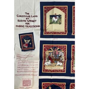 Christmas Cut N Sew Panel Pattern‎ #2345 Soft Book Susan Winget Crafts Quilting